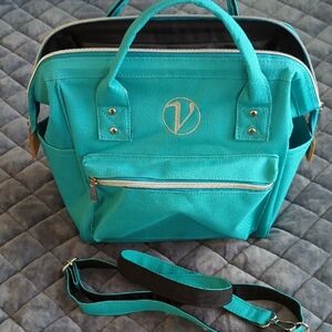 Vibrant Teal  Bag with Versatile Strap